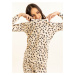Dámské pyžamo dlouhý rukáv leopard Extreme Intimo