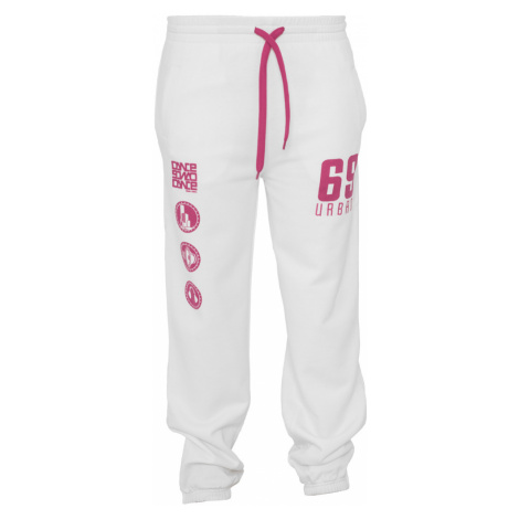 Dance Jogging Pant - white/pink