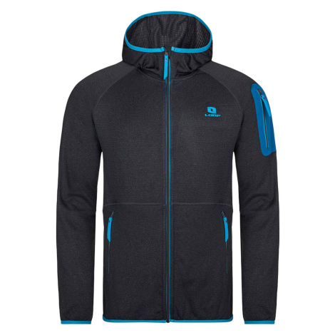 Pánská mikina - LOAP Mopak, tmavě šedá Barva: Šedá