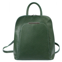 Dámský kožený batoh Patrizia Piu 519-001 tmavě zelený
