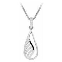 Silver Cat Módní náhrdelník se zirkony SC391