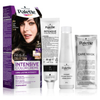 Schwarzkopf Palette Intensive Color Creme permanentní barva na vlasy odstín 1-0 N1 Black 1 ks