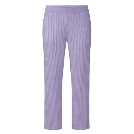 esmara® Dámské vroubkované kalhoty (fialová)