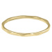 Troli Minimalistický pozlacený prsten s jemným designem Gold