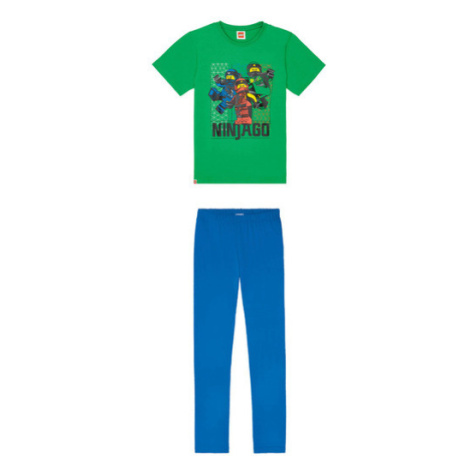 LEGO Dětské pyžamo (Ninjago zelená/modrá) Lego Wear