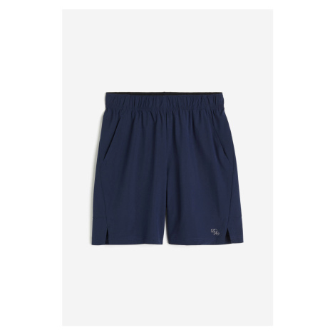 H & M - Sportovní šortky DryMove™ čtyřsměrný streč - modrá H&M