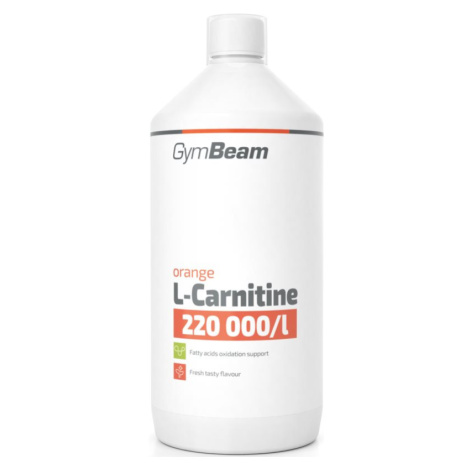 GymBeam L-Carnitine 220 000 mg/l spalovač tuků příchuť Orange 1000 ml