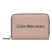 Calvin Klein dámská růžová peněženka malá