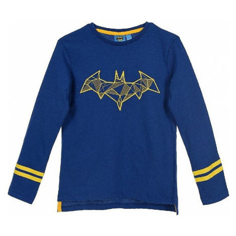 Batman tmavě modré chlapecké tričko s dlouhým rukávem