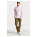 KOŠILE GANT SLIM OXFORD SHIRT BD LIGHT PINK