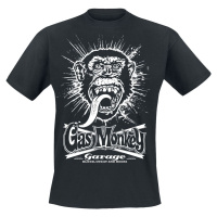 Gas Monkey Garage Monkey Explosion Tričko černá