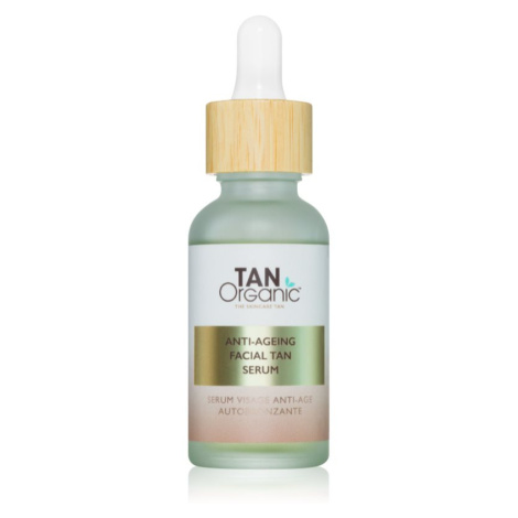 TanOrganic The Skincare Tan samoopalovací sérum na obličej s protivráskovým účinkem 30 ml