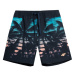 Chlapecké plavky 4F JUNIOR BOARD SHORTS M021-90A-MULTICOLOUR ALLOVER