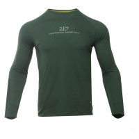 Pánské merino tričko s dlouhým rukávem 2117UTTRA zelená