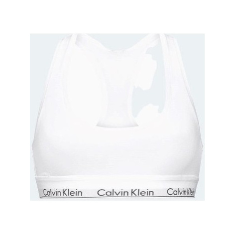Calvin Klein Jeans 0000F3785E BRALETTE Bílá