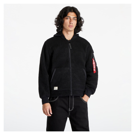 Alpha Industries Teddystoff Nylon ZH Jacket Black