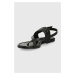 Kožené sandály Mexx Sandal Joraya dámské, černá barva