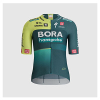 SPORTFUL Cyklistický dres s krátkým rukávem - BORA HANSGROHE 2024 - zelená/světle zelená
