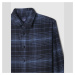 Košile GAP Flannel Shirt Tonal Blue Plaid