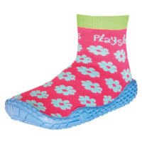Playshoes Girls Aqua ponožky květinkové pink