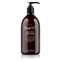 Pomp & Co Hair and Body Wash sprchový gel a šampon 2 v 1 1000 ml