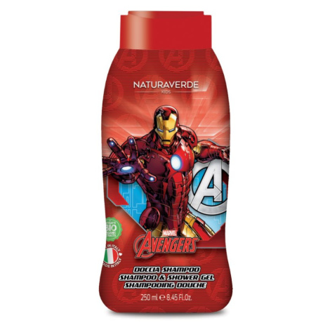 Marvel Avengers Ironman Shampoo and Shower Gel šampon a sprchový gel 2 v 1 pro děti 250 ml