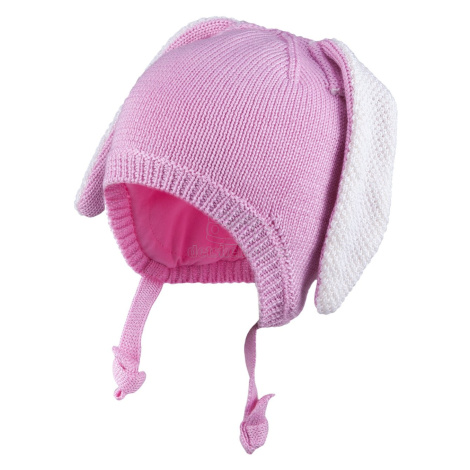 Dětská zimní čepice TUTU 3-005123 lt.pink