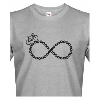 Pánské tričko Cyklistické nekonečno - ideální tričko pro cyklisty