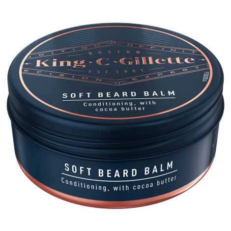 Gillette Změkčující balzám na vousy King (Soft Beard Balm) 100 ml