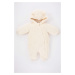 DEFACTO Plush Regular Fit Hooded Overalls