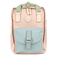 Himawari Kids's Backpack tr20329 Light Blue/Light Pink