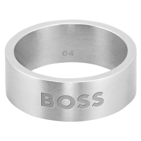 Hugo Boss Módní pánský ocelový prsten 1580457