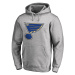 St. Louis Blues pánská mikina s kapucí grey Fanatics Branded Primary Logo