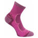 Dámské ponožky Regatta W Active LS 2Pack Blkberry/Viv fialové