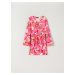 Sinsay - Květinové mini šaty - Vícebarevná