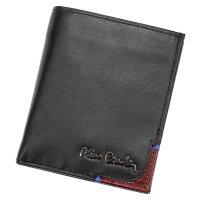 Pánská kožená peněženka Pierre Cardin TILAK75 1812 černá / vínová