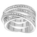 Swarovski Okouzlující prsten Spiral 1156304