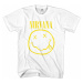 Nirvana tričko, Yellow Smiley, pánské