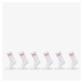 Ponožky Hugo Boss Rib Logo Sock 6-Pack White