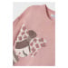 Dětský svetr s příměsí vlny Mayoral růžová barva, hřejivý