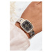 Módní zlato-stříbrné ocelové hodinky Giorgio&Dario