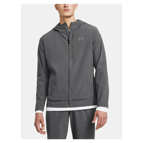 Pánská bunda Under Armour UA OUTRUN THE STORM JACKET-GRY