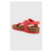 Dětské sandály Birkenstock Kairo HL červená barva