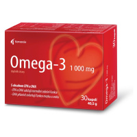 NOVENTIS Omega- 3  1000mg pro zdravé srdce a cévy 30 kapslí