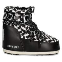 Moon Boot sněhule Icon Low Optical black white