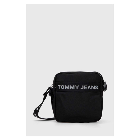 Ledvinka Tommy Jeans černá barva Tommy Hilfiger