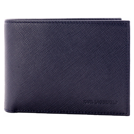 Černá kožená peněženka - KARL LAGERFELD