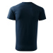 ESHOP - Tričko HEAVY NEW 137 - námořní modrá