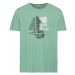 Tričko camel active t-shirt 1/2 arm green