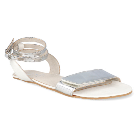 Barefoot sandály Shapen - Daisy White bílé